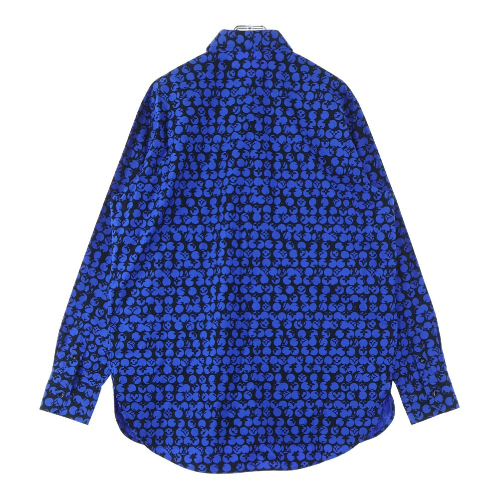 LOUIS VUITTON(ルイヴィトン) 19AW パーフォレーテッドモノグラム RM192M ORS HHS20W 長袖シャツ ブルー