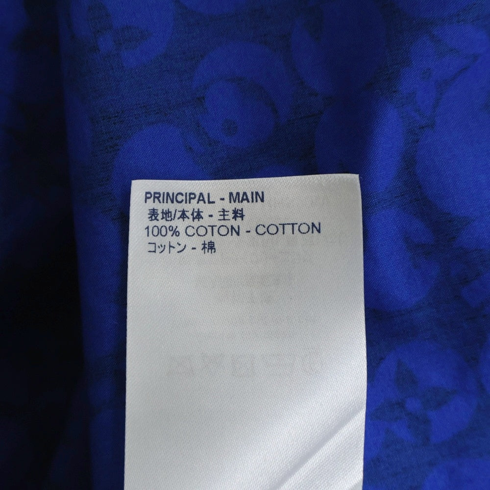 LOUIS VUITTON(ルイヴィトン) 19AW パーフォレーテッドモノグラム RM192M ORS HHS20W 長袖シャツ ブルー