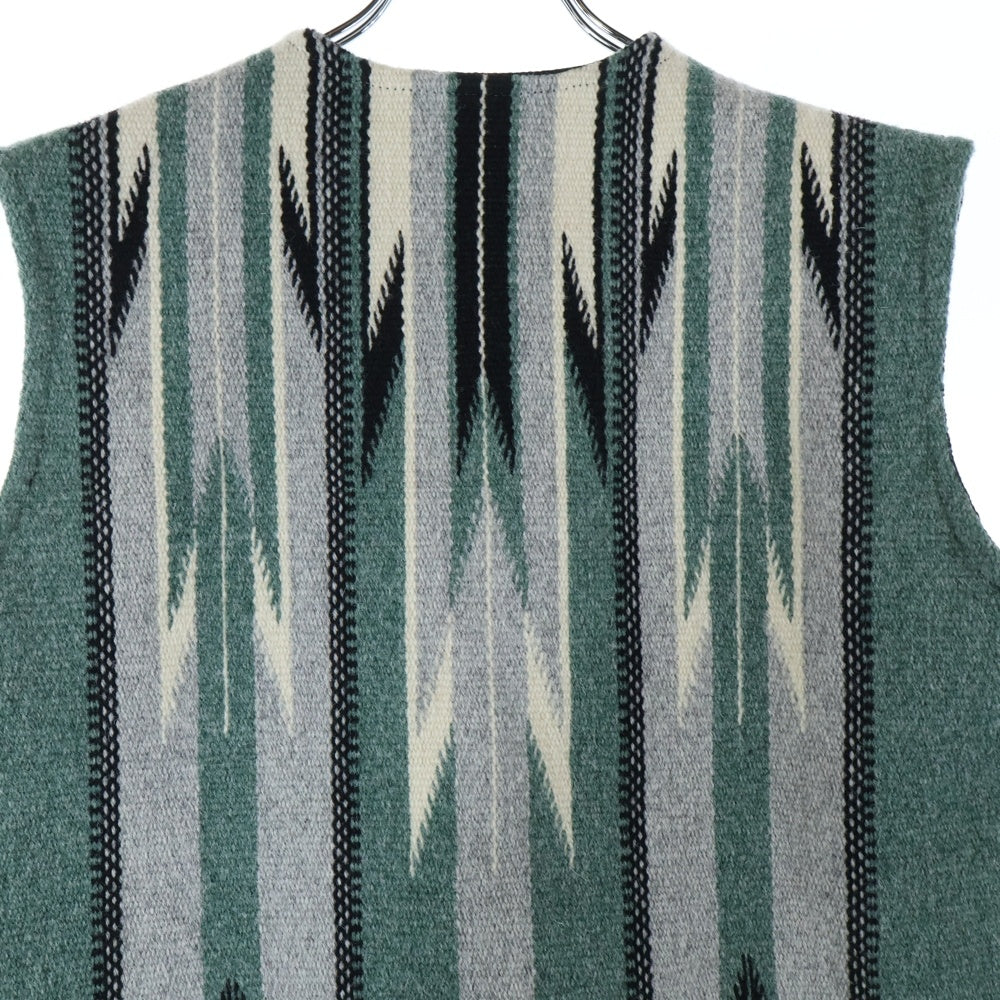 CENTINELA TRADITIONAL ARTS(センチネラトラディショナルアーツ) chimayo vest 23-011-610-0223-3-0 チマヨベスト ウールジャケット カーキ