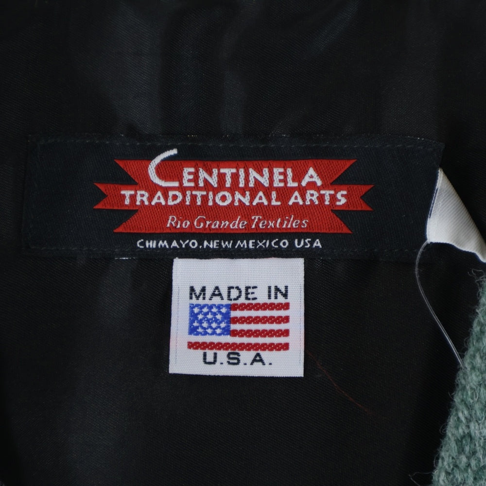 CENTINELA TRADITIONAL ARTS(センチネラトラディショナルアーツ) chimayo vest 23-011-610-0223-3-0 チマヨベスト ウールジャケット カーキ