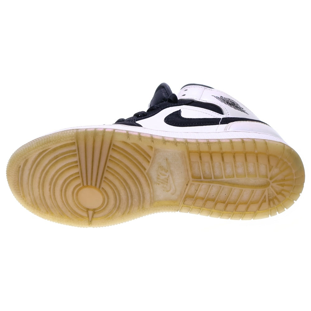 NIKE(ナイキ) AIR JORDAN 1 MID SE GS Diamond Shorts DN4321-100 エアジョーダン 1 ミッド ダイヤモンド ショーツ ミッドカットスニーカー US5Y/23.5cm ホワイト/ブラック