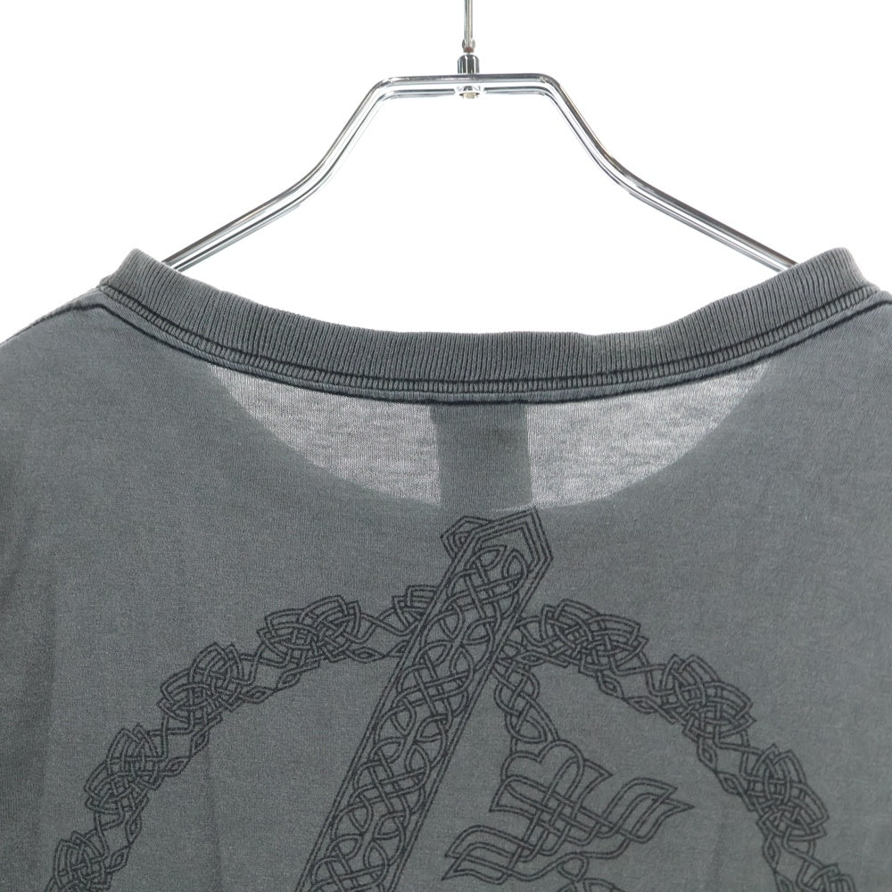 NUMBER (N)INE(ナンバーナイン) 00SS Circle A T-Shirt サークルATシャツ ロゴプリント半袖Tシャツ グレー