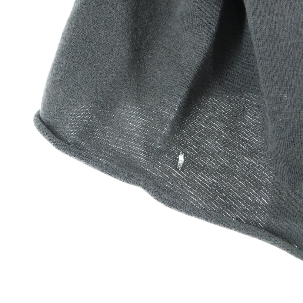 NUMBER (N)INE(ナンバーナイン) 00SS Circle A T-Shirt サークルATシャツ ロゴプリント半袖Tシャツ グレー