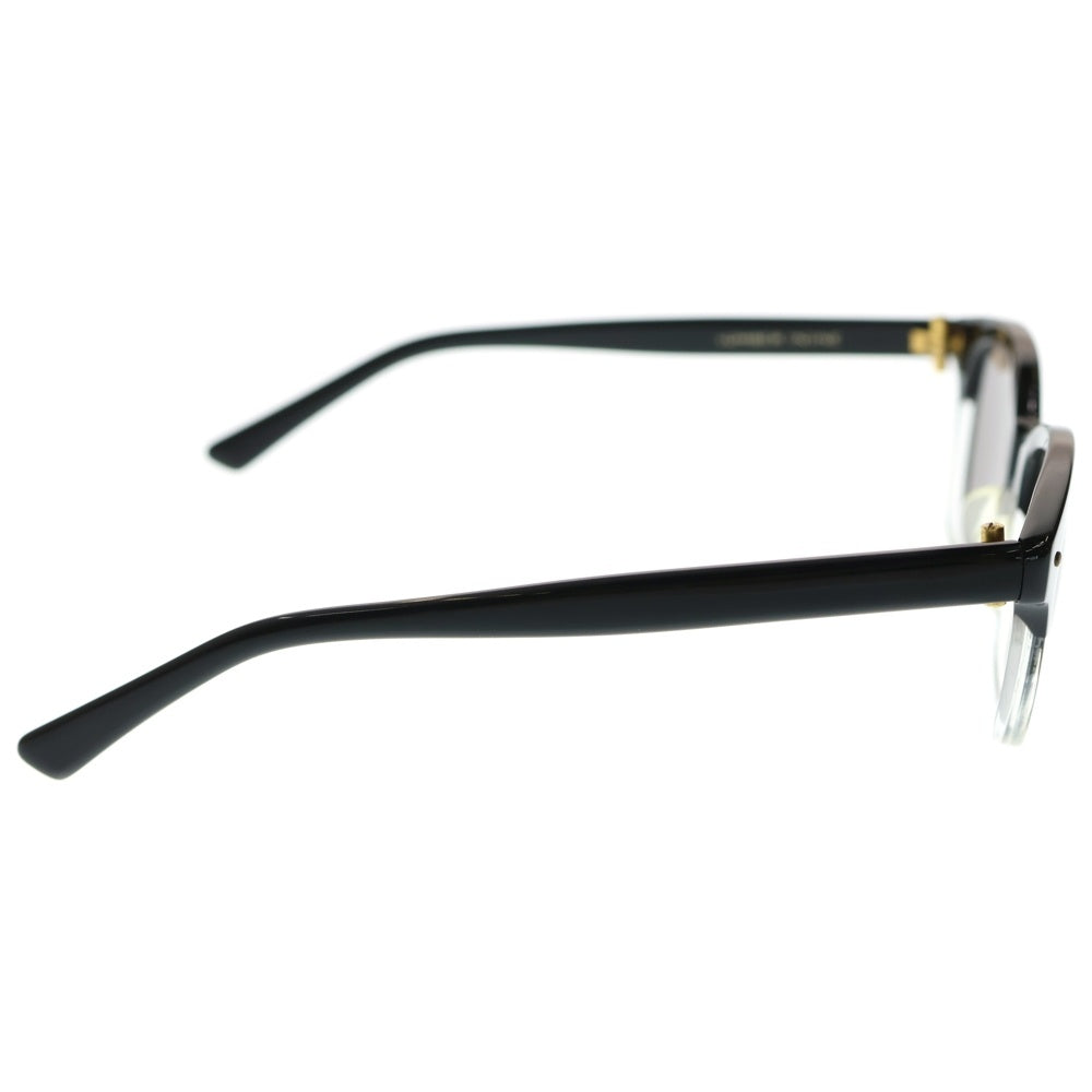 NUMBER (N)INE(ナンバーナイン) 09AW A Closed Feeling 本人期 ツートーンサングラス 眼鏡 アイウェア ブラック/クリア