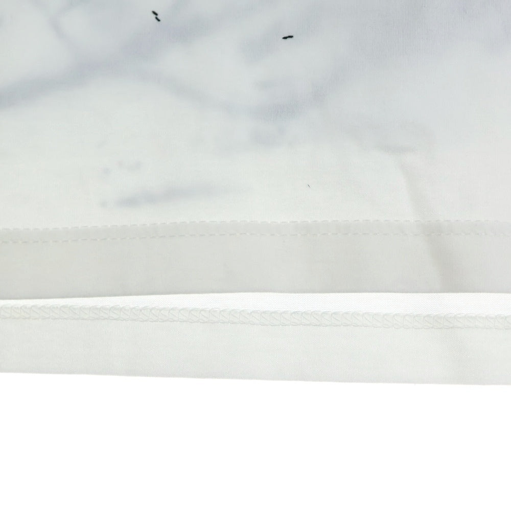 Alexander McQueen(アレキサンダーマックイーン) スカルプリント 半袖Tシャツ カットソー ホワイト 595651 QOZ88