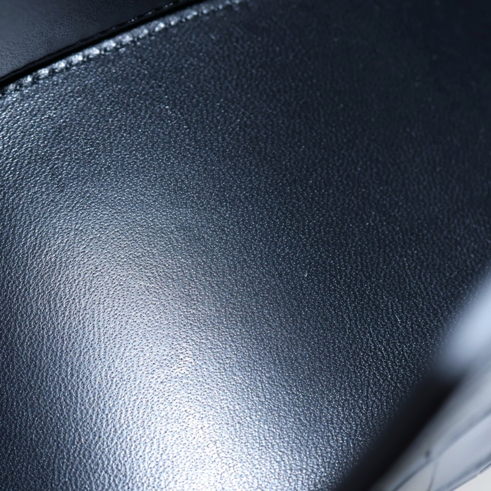 BALENCIAGA(バレンシアガ) Bロゴ アワーグラス 2way 型押し レザー ハンドバッグ ショルダーバッグ ブラック 693546