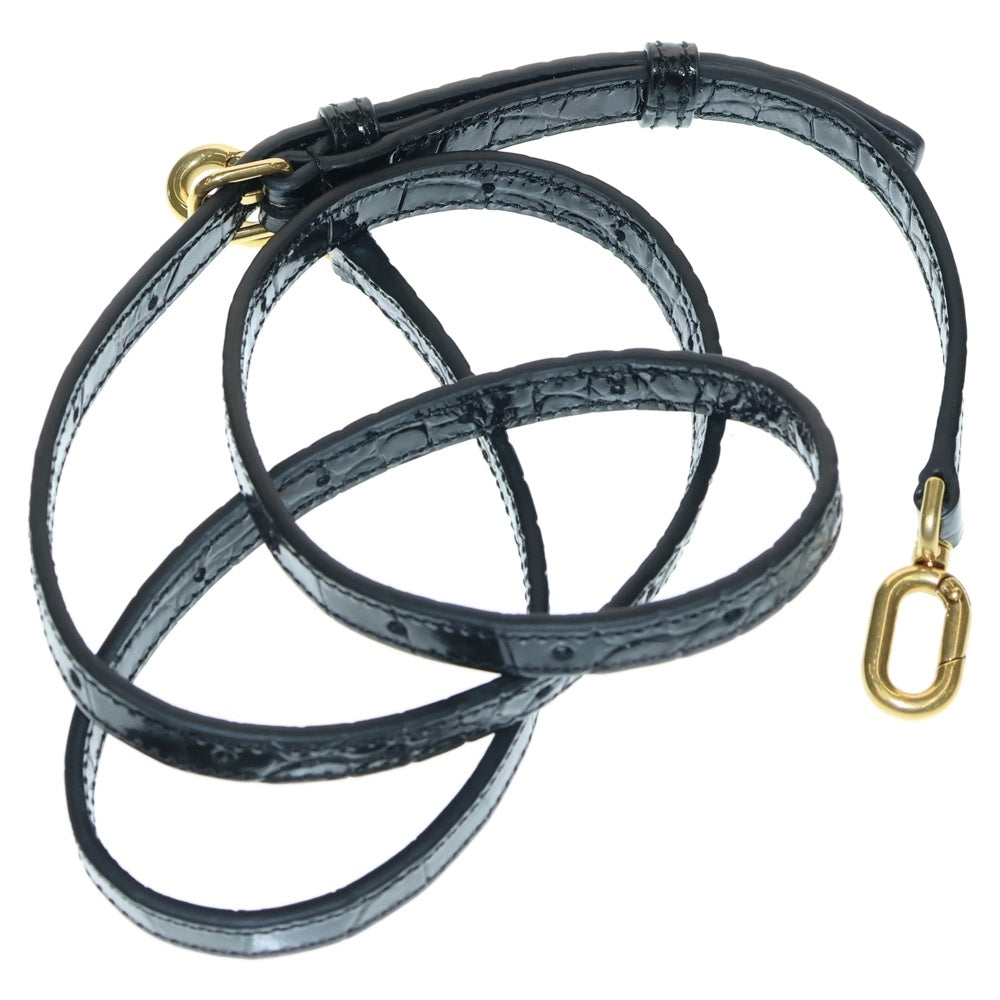 BALENCIAGA(バレンシアガ) Bロゴ アワーグラス 2way 型押し レザー ハンドバッグ ショルダーバッグ ブラック 693546