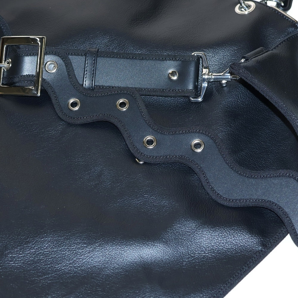 samedi soir(サムディソワール) ワンショルダーバッグ ハンドバッグ ブラック