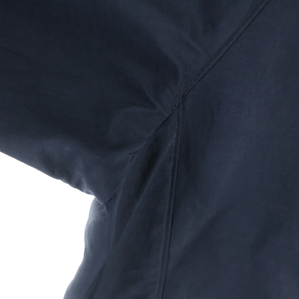 LACOSTE(ラコステ) ジップアップ ナイロン 撥水 防風フードジャケット ネイビー