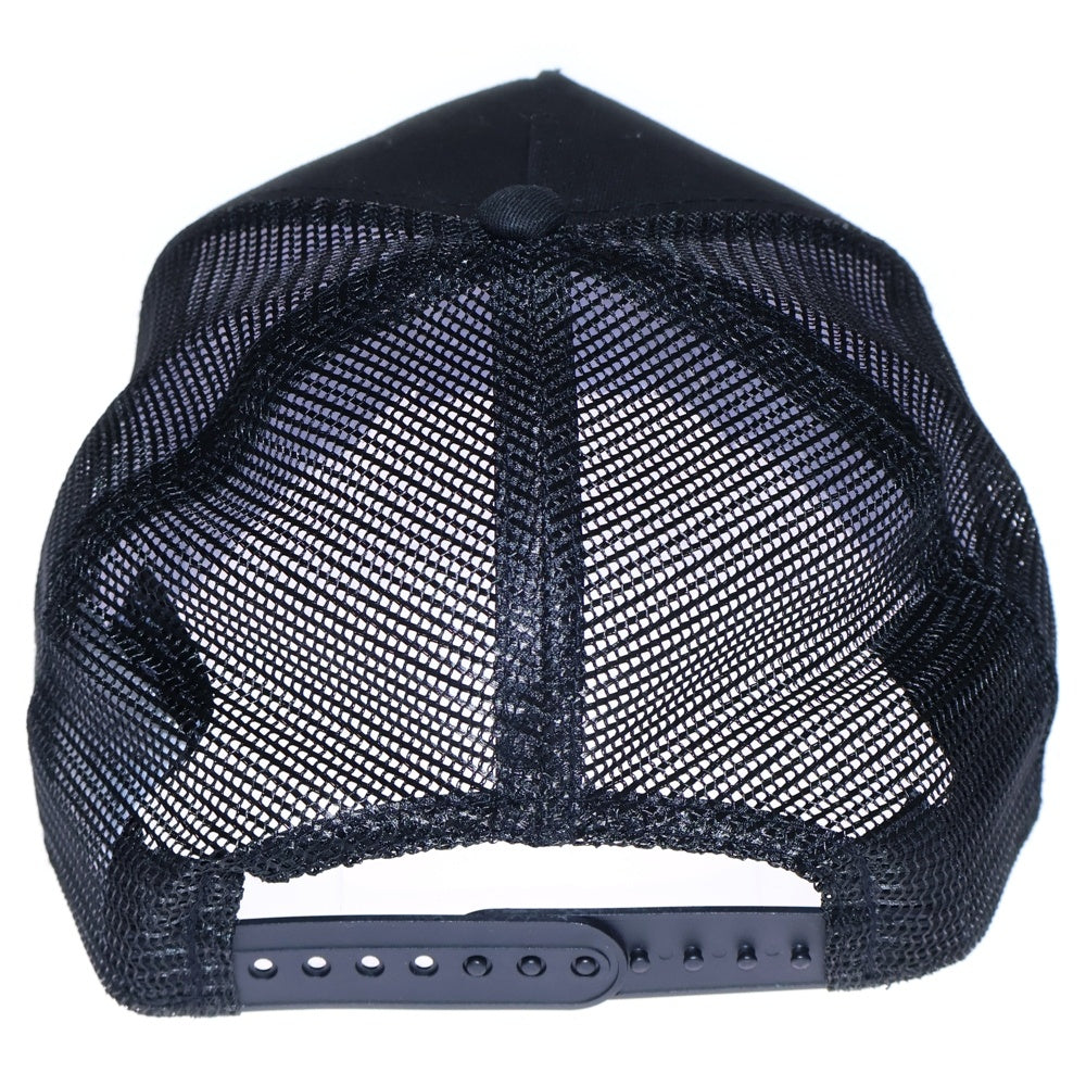 NEW ERA(ニューエラ) 読売ジャイアンツ ロゴ刺繍 メッシュ キャップ 帽子 ブラック