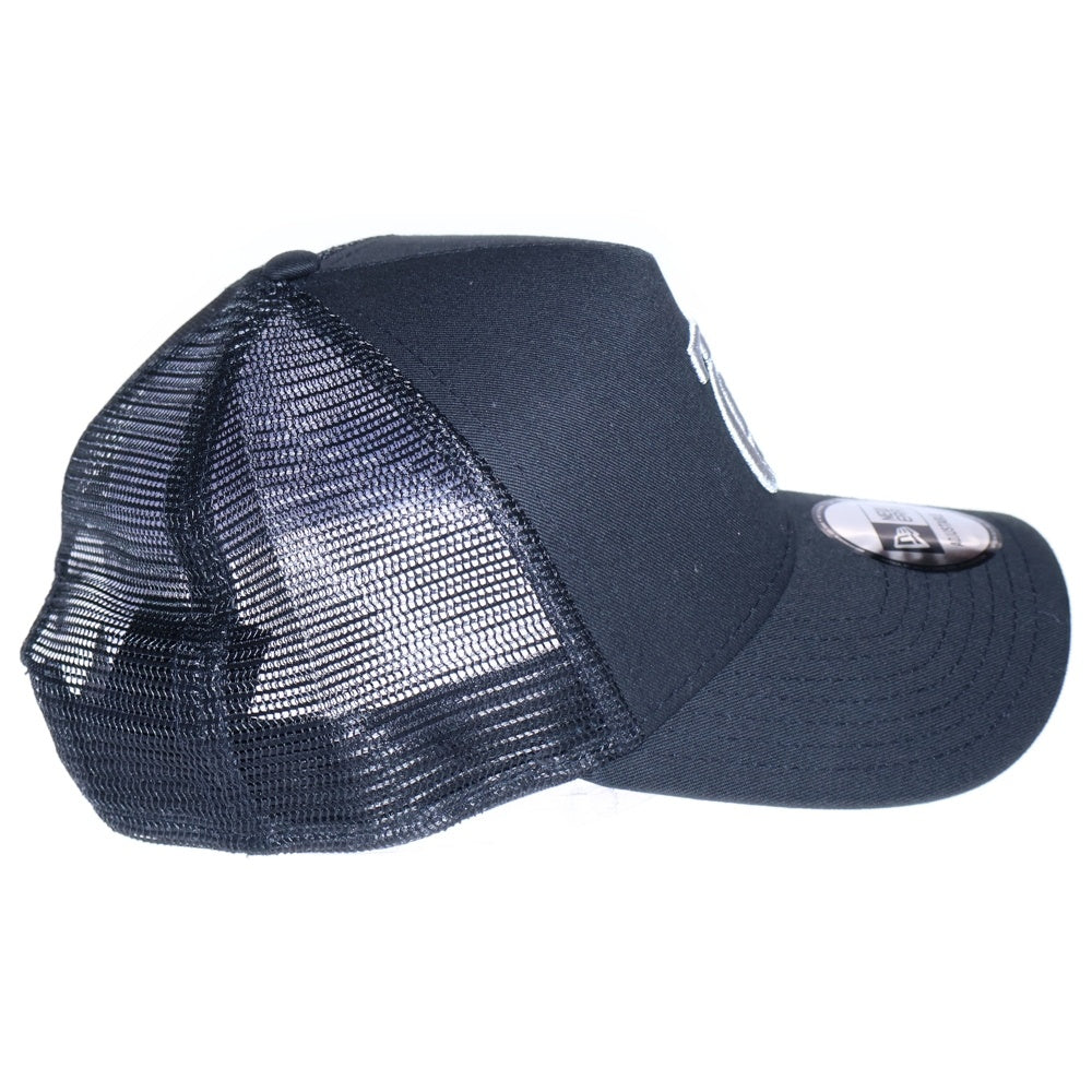 NEW ERA(ニューエラ) 読売ジャイアンツ ロゴ刺繍 メッシュ キャップ 帽子 ブラック