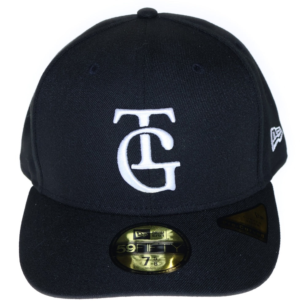 NEW ERA(ニューエラ) 59FIFTY 読売ジャイアンツ ロゴ刺繍 キャップ 帽子 ブラック