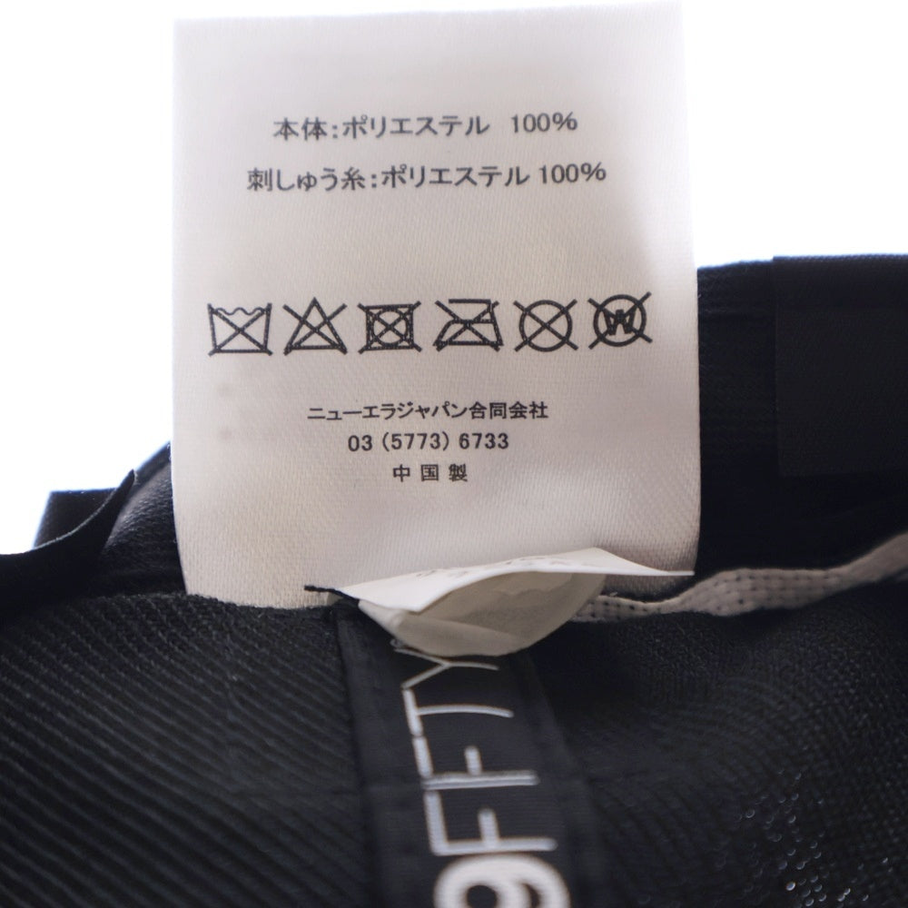 NEW ERA(ニューエラ) 59FIFTY 読売ジャイアンツ ロゴ刺繍 キャップ 帽子 ブラック