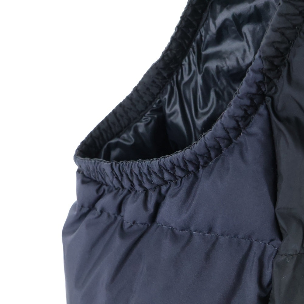 MONCLER(モンクレール) 23AW ALMAZ フロントロゴワッペン ジップアップ ダウンベスト ジャケット I20911A00077