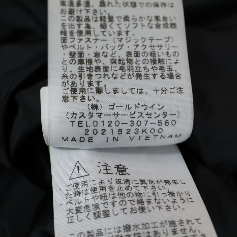 THE NORTH FACE(ザノースフェイス) WS Nuptse Hoodie ウィンドストップヌプシ フーディ ジャケット ブラック ND92162