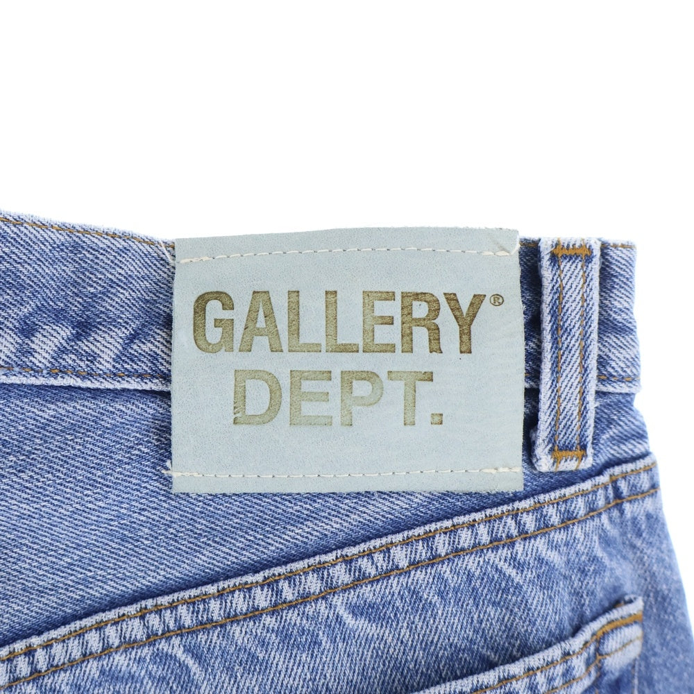 GALLERY DEPT.(ギャラリーデプト) LA FLARE DENIM 切り替えデザイン フレア デニムパンツ インディゴ