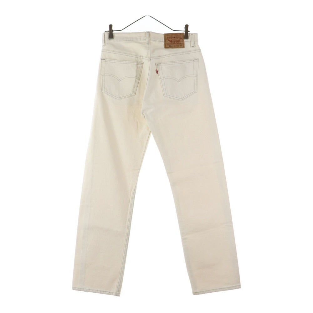 Levi's(リーバイス) 90S 501 ボタン裏520 ボタンフライ デニムパンツ ホワイト 501-0652