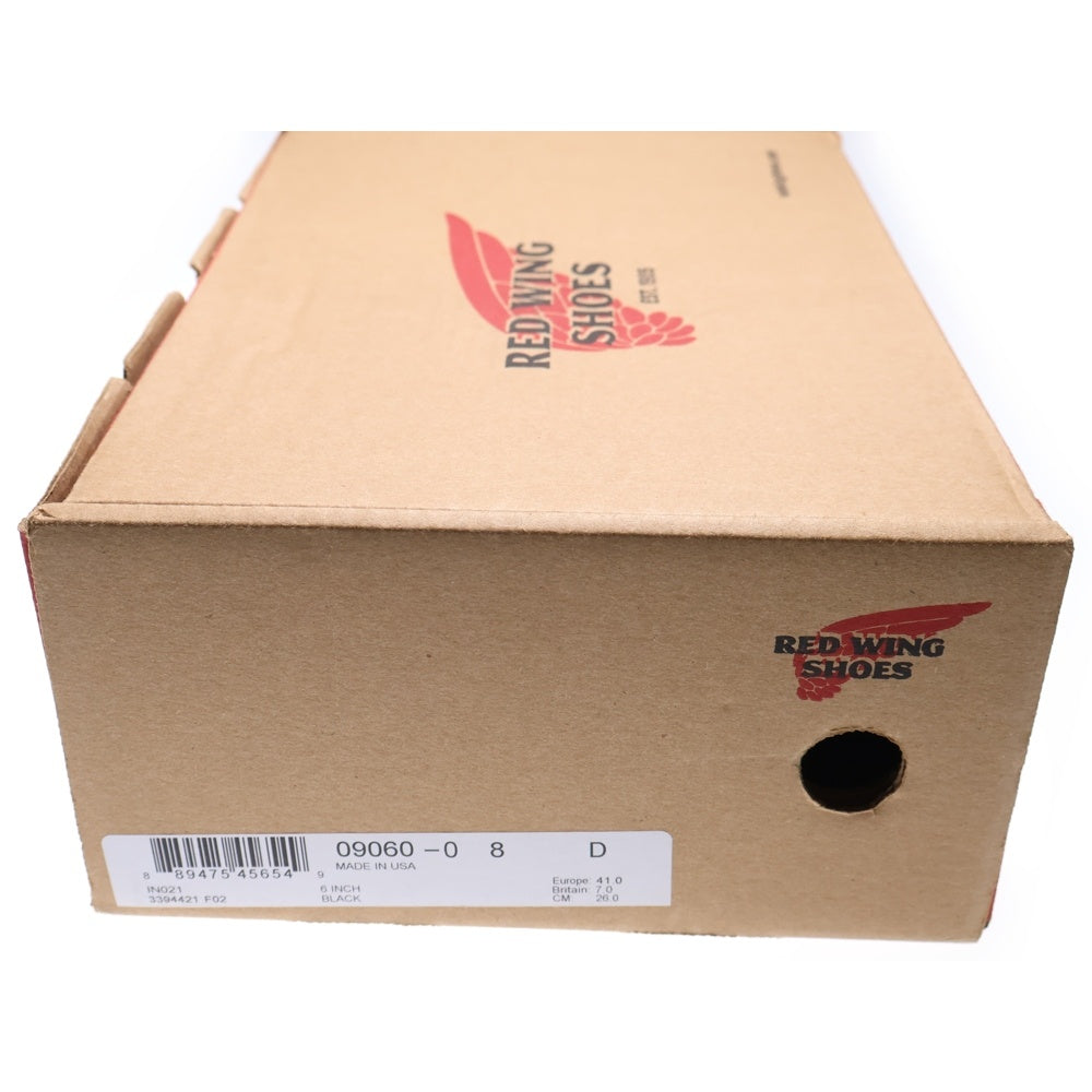 RED WING(レッド ウイング) Beckman Flatbox ベックマンフラットボックス レースアップ レザーブーツ ブラック 9060