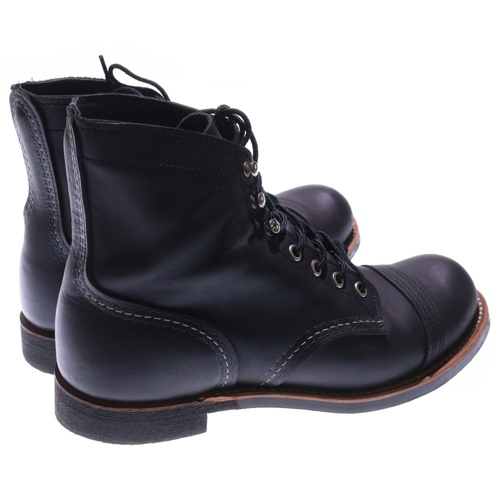 RED WING(レッド ウイング) IRON RANGER アイアンレンジャー レースアップブーツ ブラック 8084