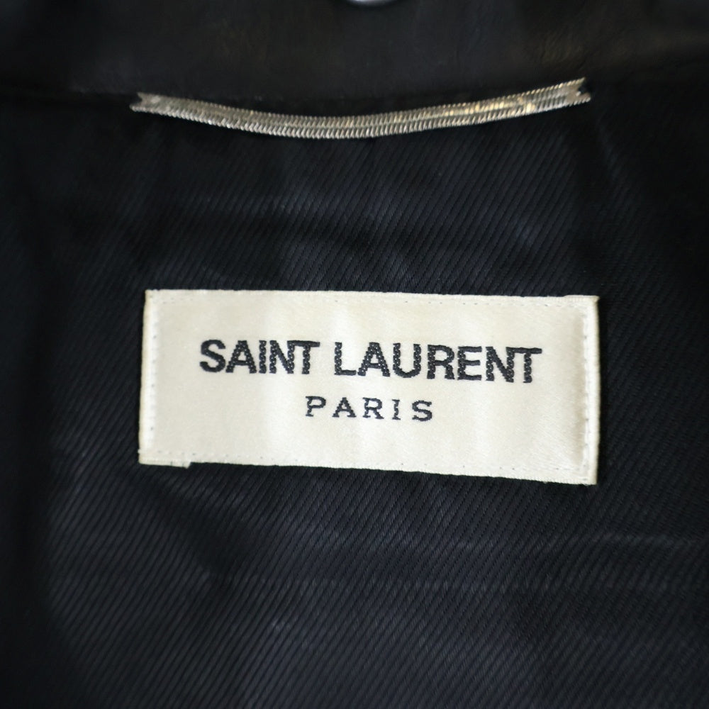 SAINT LAURENT PARIS(サンローランパリ) クラシックモーターサイクル ライダース バイカー レザージャケット ブラック 361841 Y5HA1