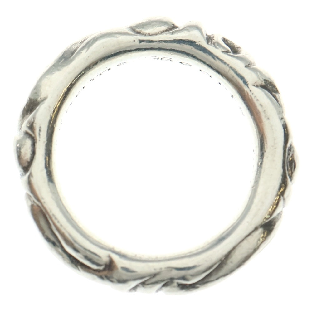 CHROME HEARTS(クロムハーツ) SCRL BAND スクロールバンド リング シルバー BCA351