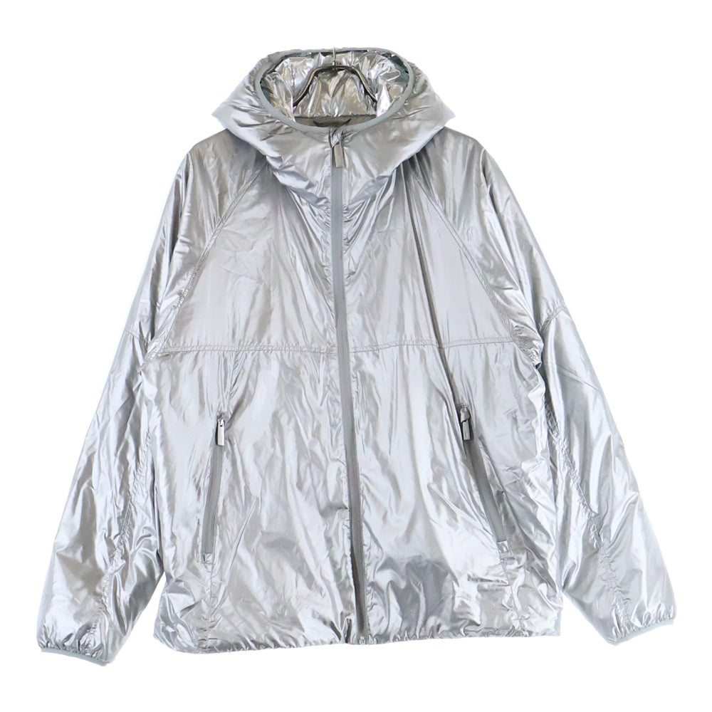 HERNO(ヘルノ) Laminar ラミナー メタリックシールド フーデッドジャケット シルバー GI00189UL