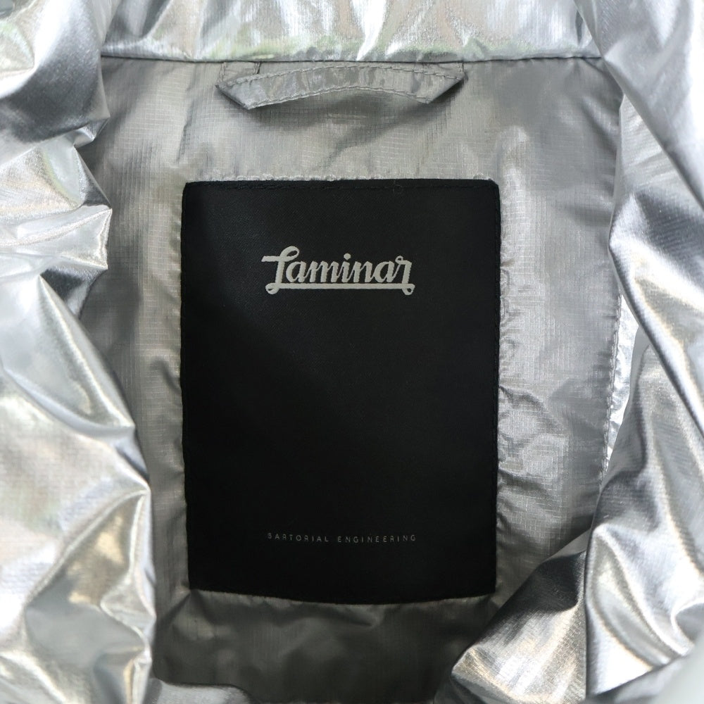 HERNO(ヘルノ) Laminar ラミナー メタリックシールド フーデッドジャケット シルバー GI00189UL