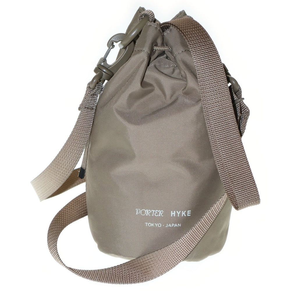 PORTER(ポーター) ×HYKE Bonsac Mini & Coin Case ハイク ボンサックミニ&コインケース ミニポーチ付きショルダーバッグ ベージュ