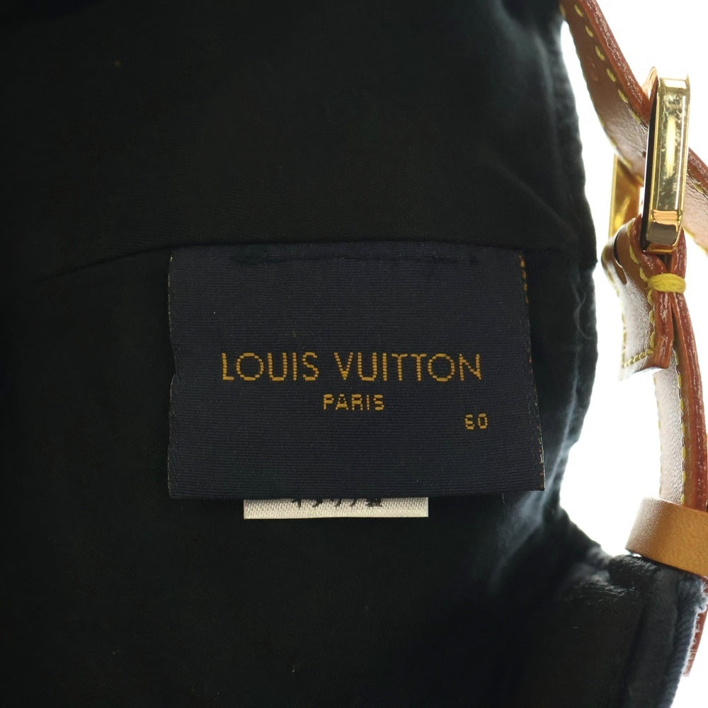 LOUIS VUITTON(ルイヴィトン) 21SS Artist Cap アーティストキャップ 刺繍パッチ6パネルキャップ 帽子 MP2959 ネイビー