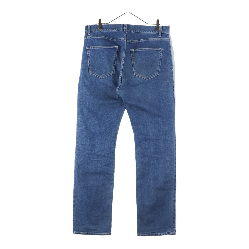 PHENOMENON(フェノメノン) Gemini Denim Pant ジェミニデニムパンツ バイカラーストレートデニムパンツ PH-012 インディゴ/ライトブルー