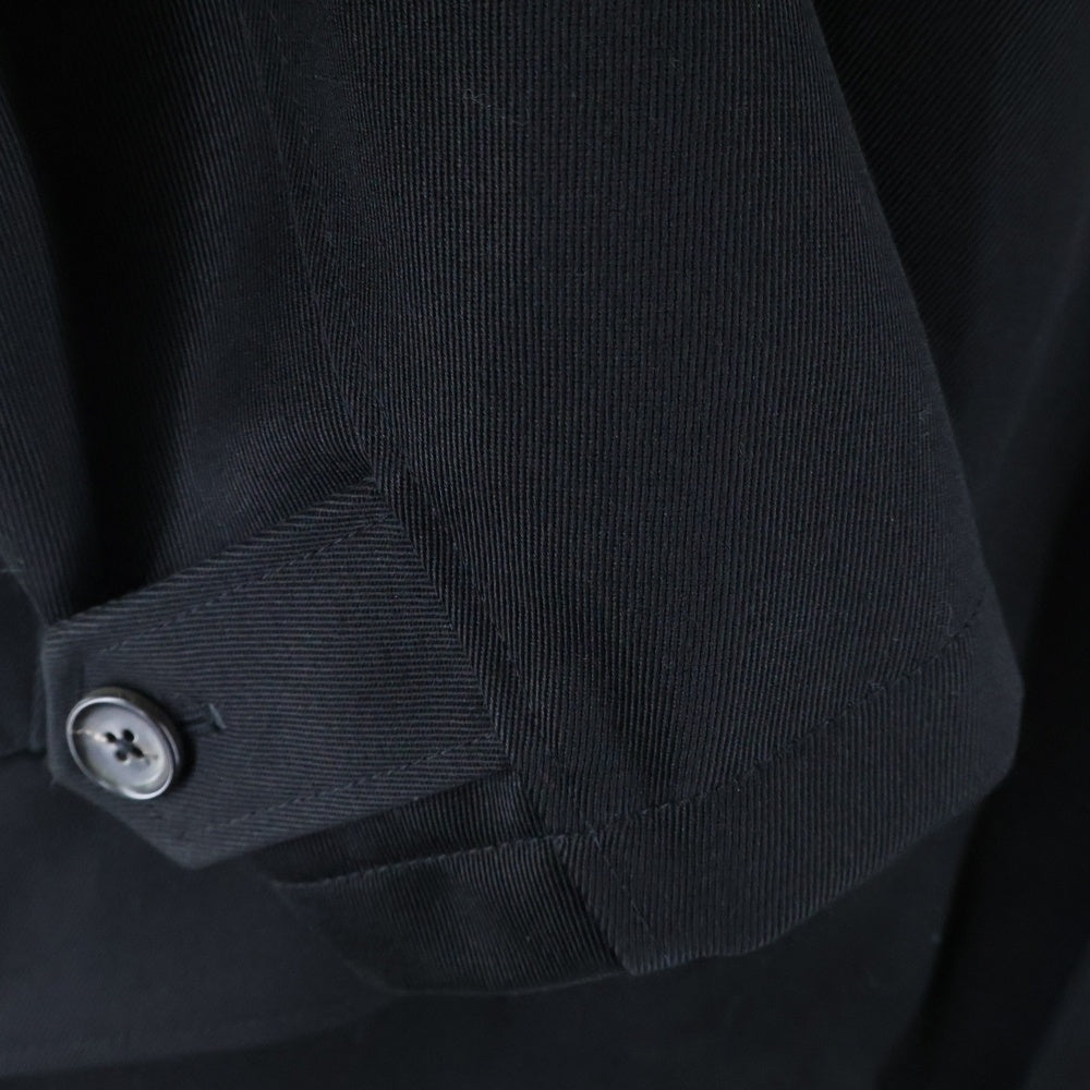 COMME des GARCONS(コムデギャルソン) 18AW ×SUPREME SHIRT Wool Blend Overcoat シュプリーム ウール バックロゴプリント ロングコート ジャケット ブラック J7FW18