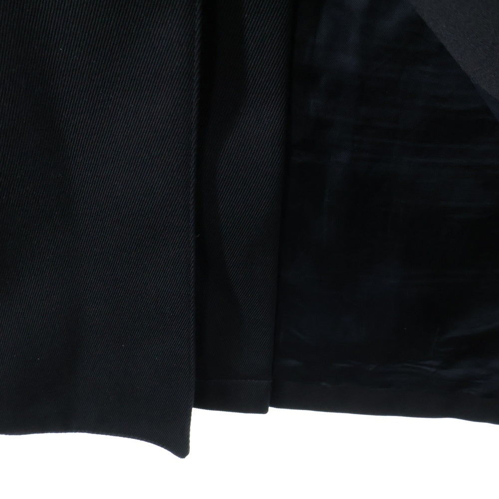 COMME des GARCONS(コムデギャルソン) 18AW ×SUPREME SHIRT Wool Blend Overcoat シュプリーム ウール バックロゴプリント ロングコート ジャケット ブラック J7FW18