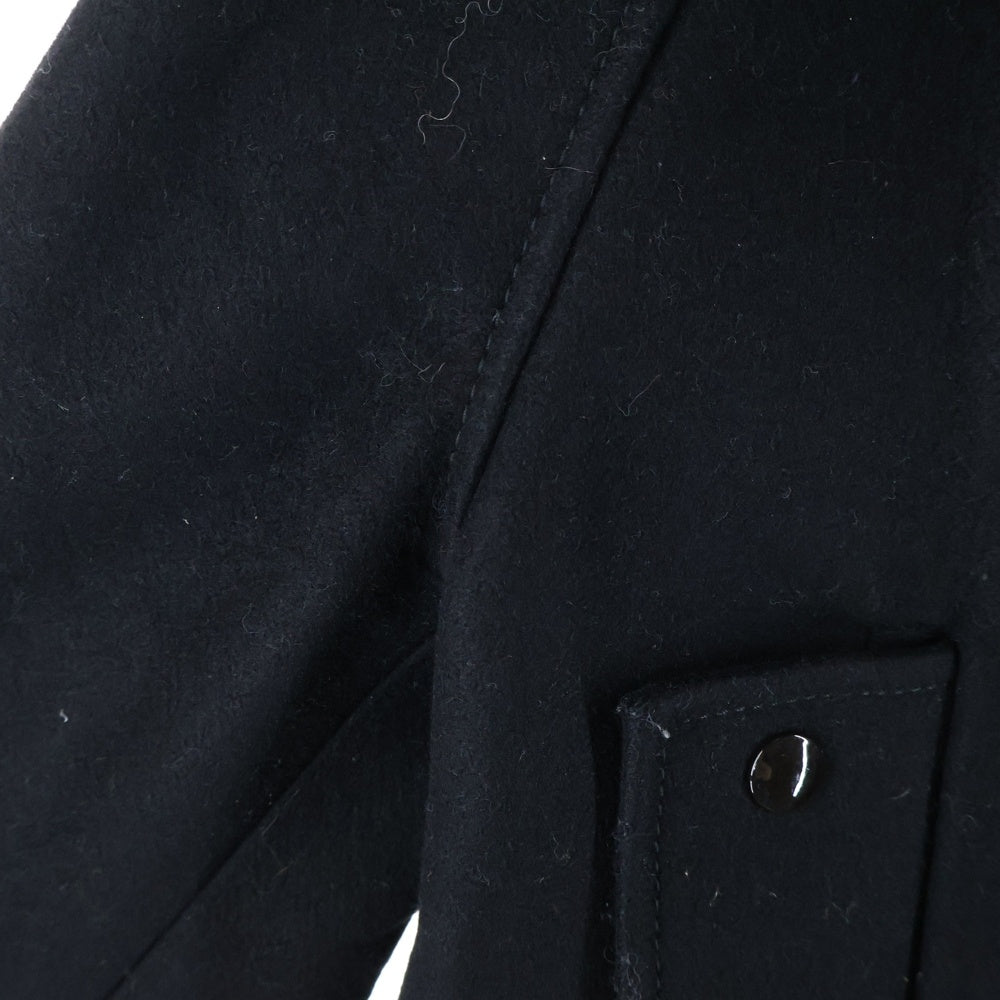 BALENCIAGA(バレンシアガ) ウール スナップボタン ジャケット ブラック 205057 TP814