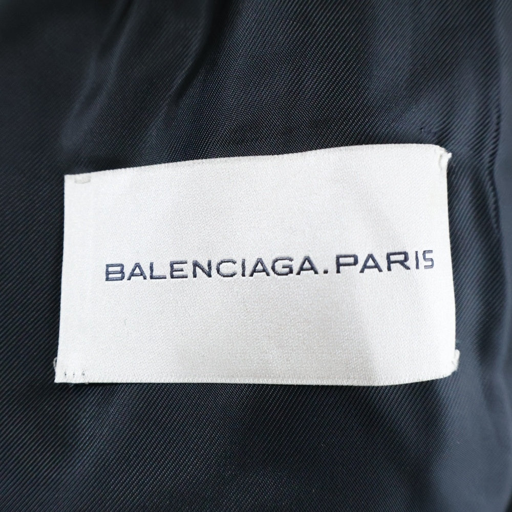 BALENCIAGA(バレンシアガ) ウール スナップボタン ジャケット ブラック 205057 TP814