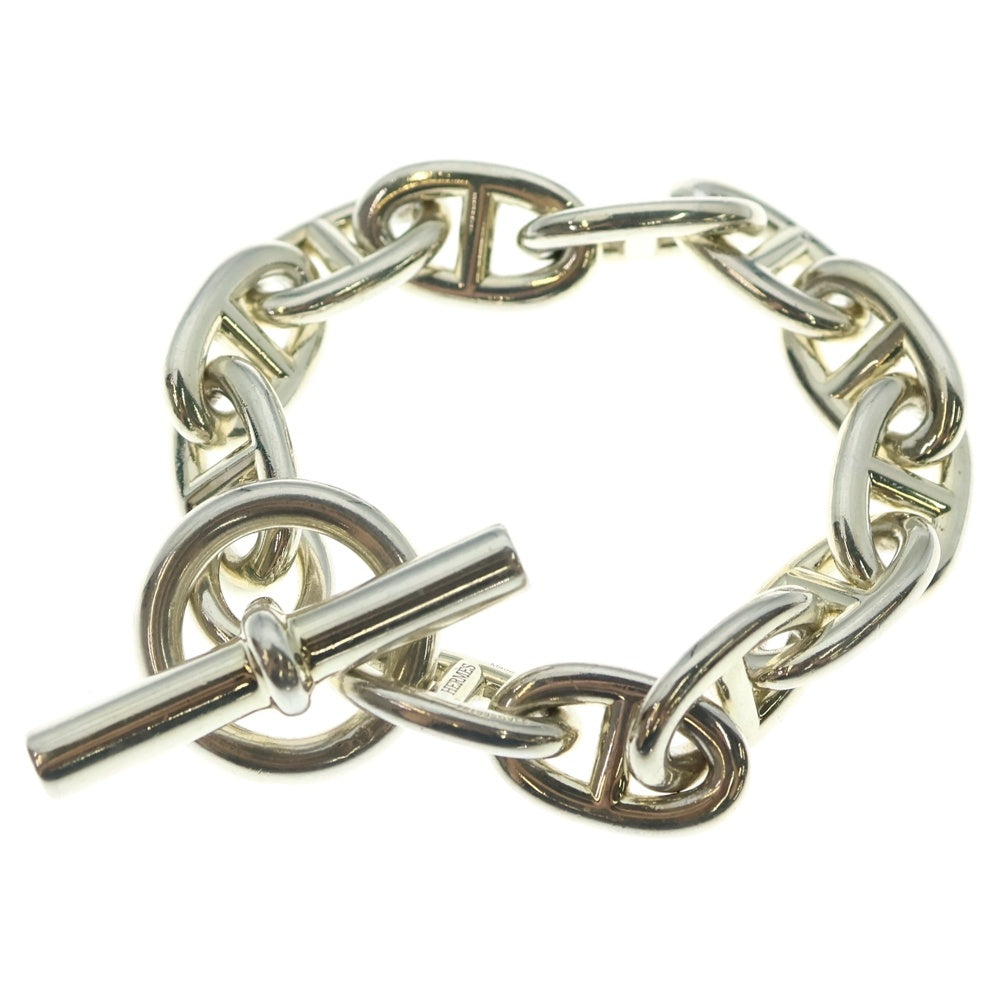 HERMES(エルメス) Chaine d'Ancre TGM シェーヌダンクル 12コマ チェーンブレスレット シルバー