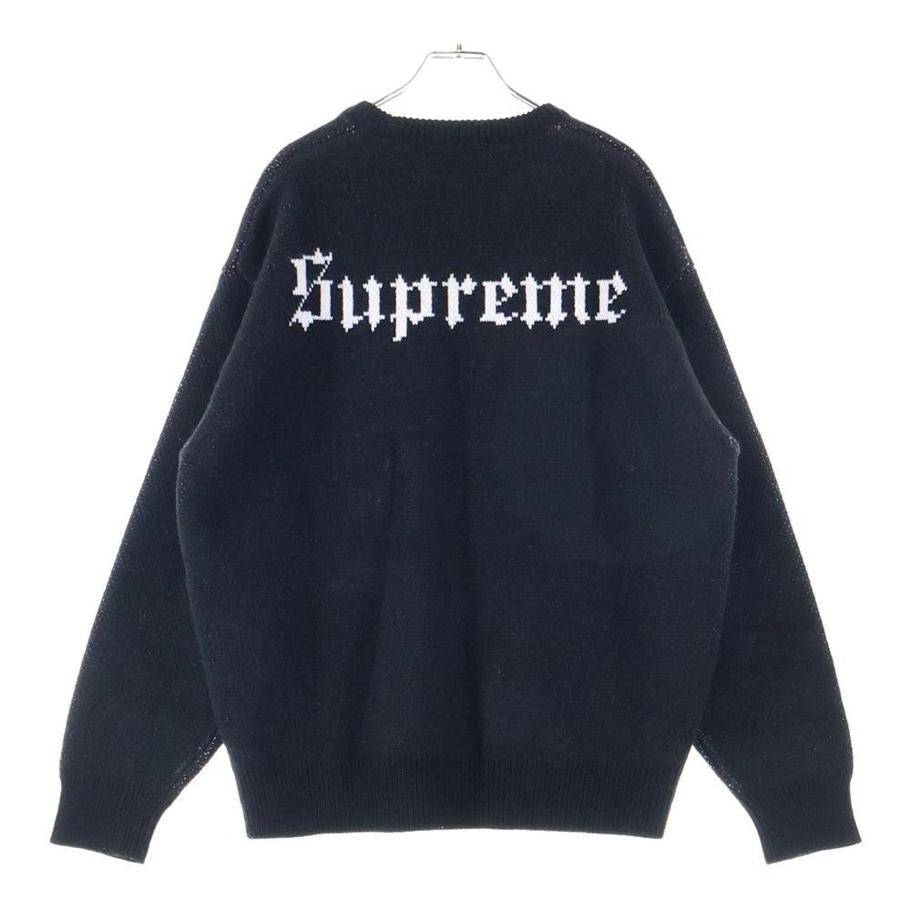 SUPREME(シュプリーム) 24AW Snow White Sweater スノーホワイトセーター 白雪姫 ニット ブラック