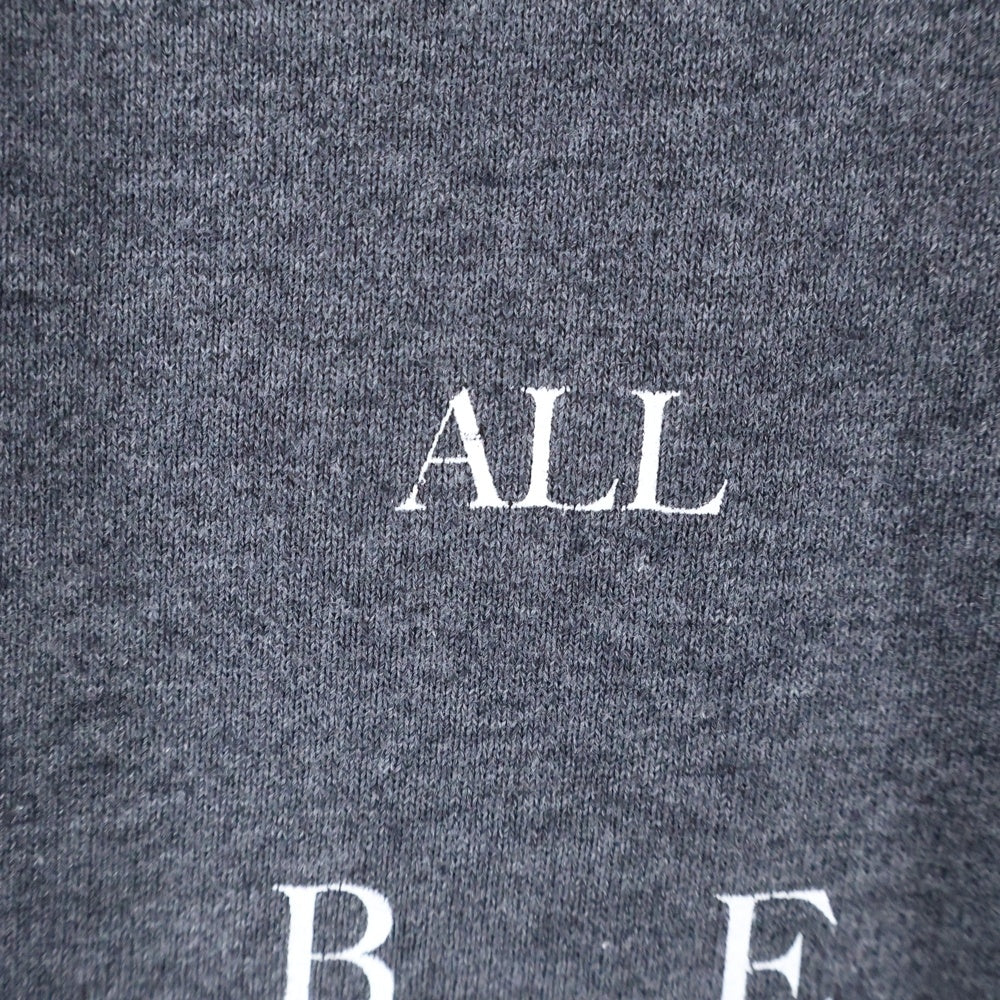 UNDERCOVERISM(アンダーカバイズム) 22AW Patch Sweat Shirts パッチスウェットシャツ ロゴプリントパッチワーク長袖トレーナー UI2B4802 グレー