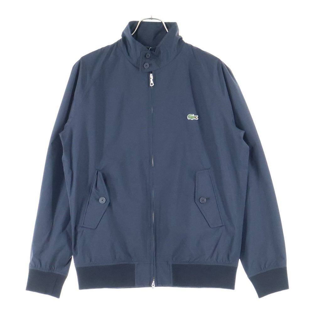 LACOSTE(ラコステ) ジップアップ ナイロンスイングトップ ジャケット ブルゾン ブラック