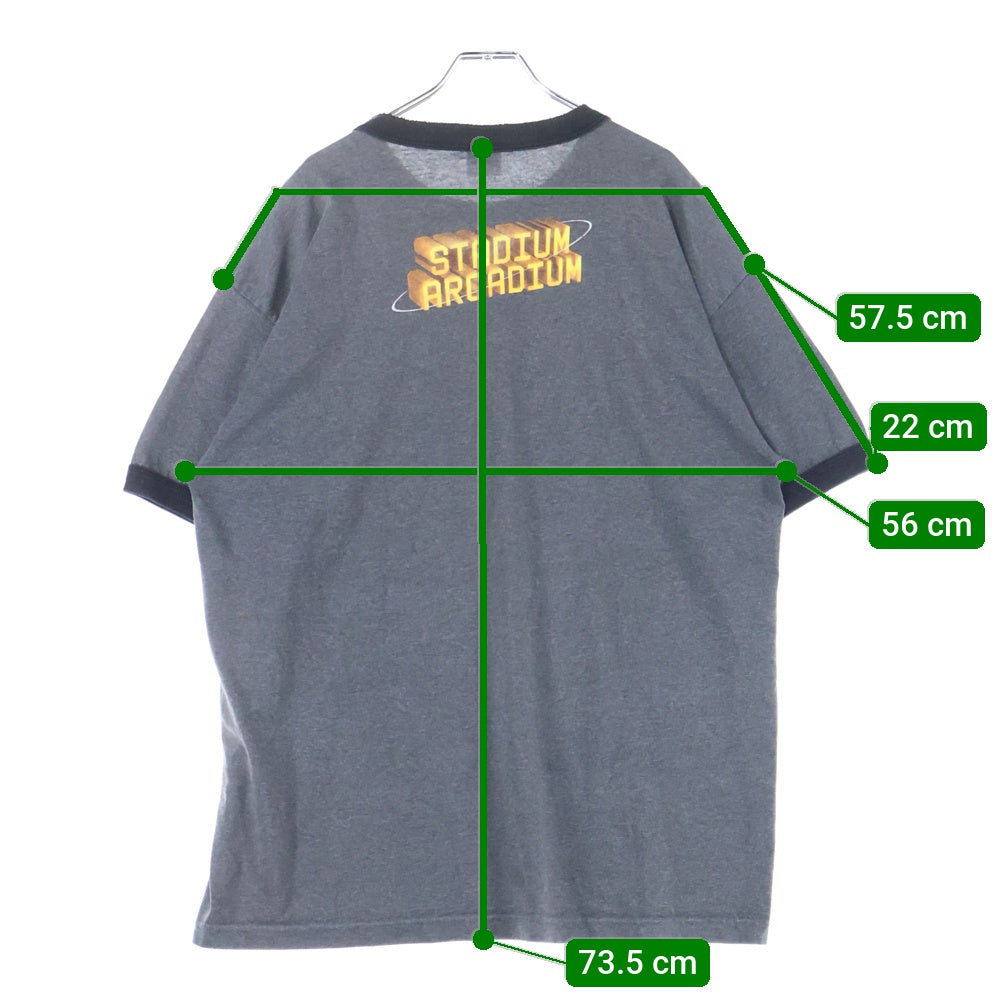 VINTAGE(ヴィンテージ) 00S VINTAGE RED HOT CHILI PEPPERS Stadium Arcadium フロントプリント 半袖Tシャツ カットソー グレー