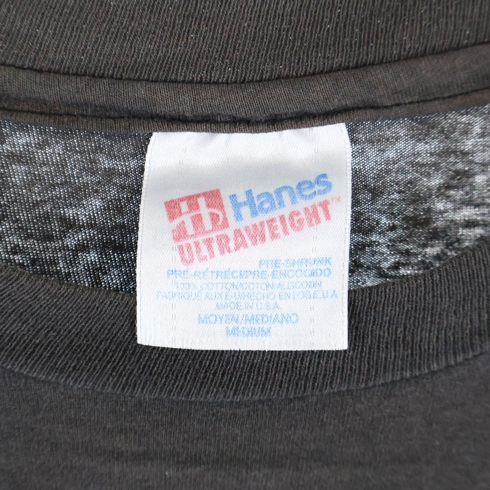 VINTAGE(ヴィンテージ) 90S VINATGE JIMI HENDRIX SWEET ANGEL ジミ ヘンドリックス フロントプリント 半袖Tシャツ カットソー ブラック