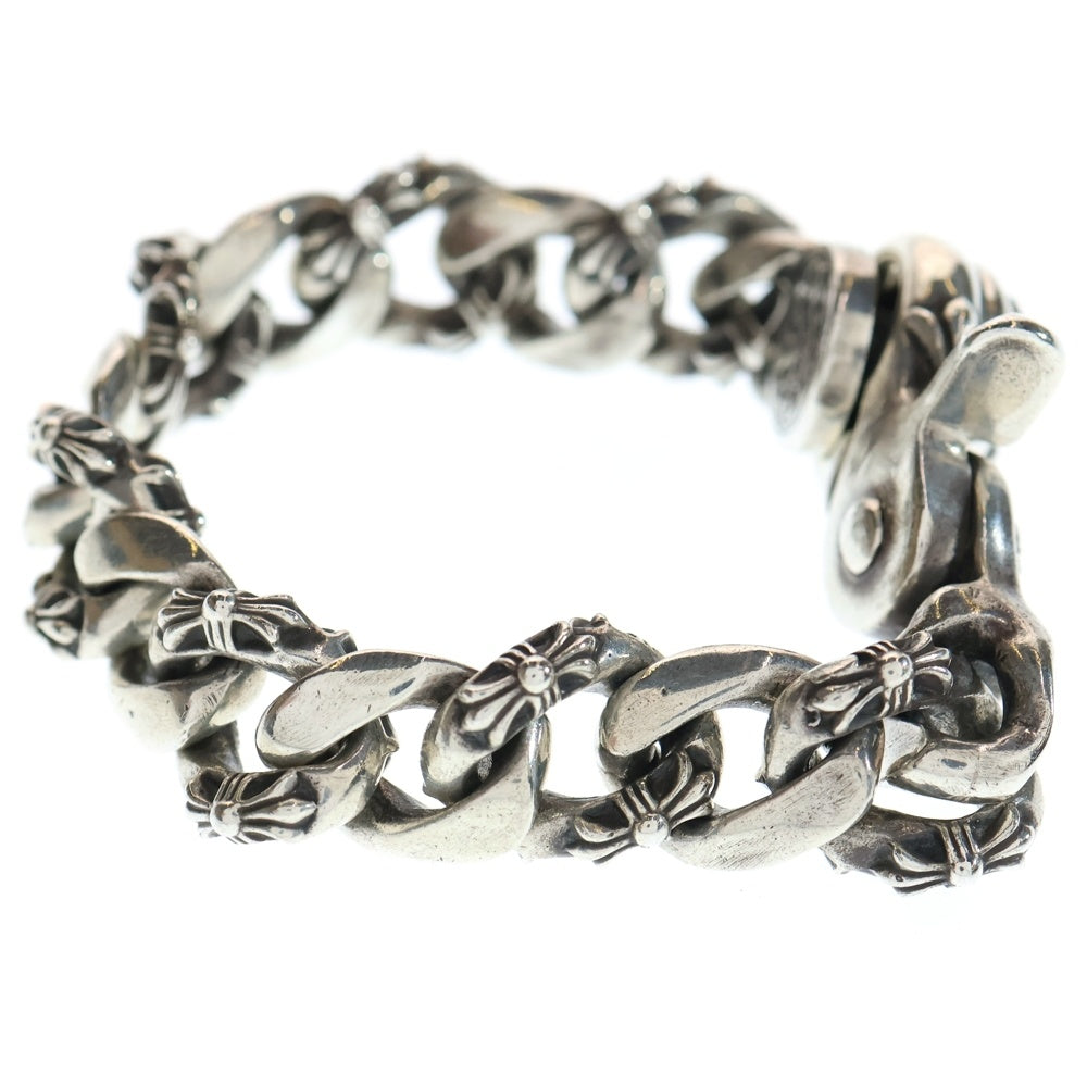 CHROME HEARTS(クロムハーツ) FNCY CHN LNK ファンシーリンククリップブレスレット 13リンク シルバー BCA145 ※ギャラ付き