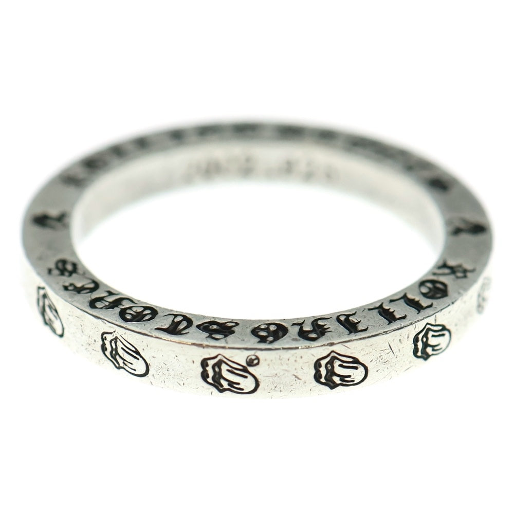 CHROME HEARTS(クロムハーツ) 3MM SPACER LIP TONGUE スペーサー リップアンドタン リング シルバー