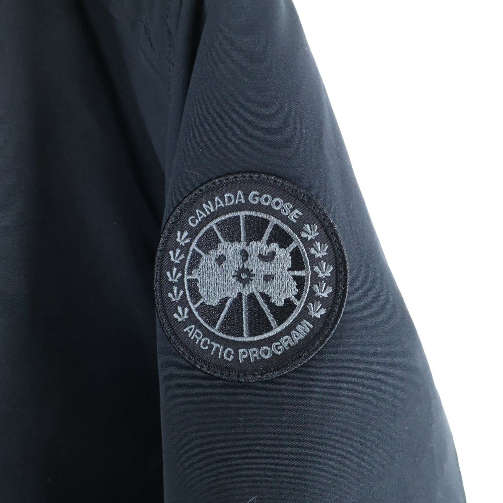 CANADA GOOSE(カナダグース) Jasper Parka Black Label ジップアップ フード付き ダウンジャケット ブラック 3438MBJ