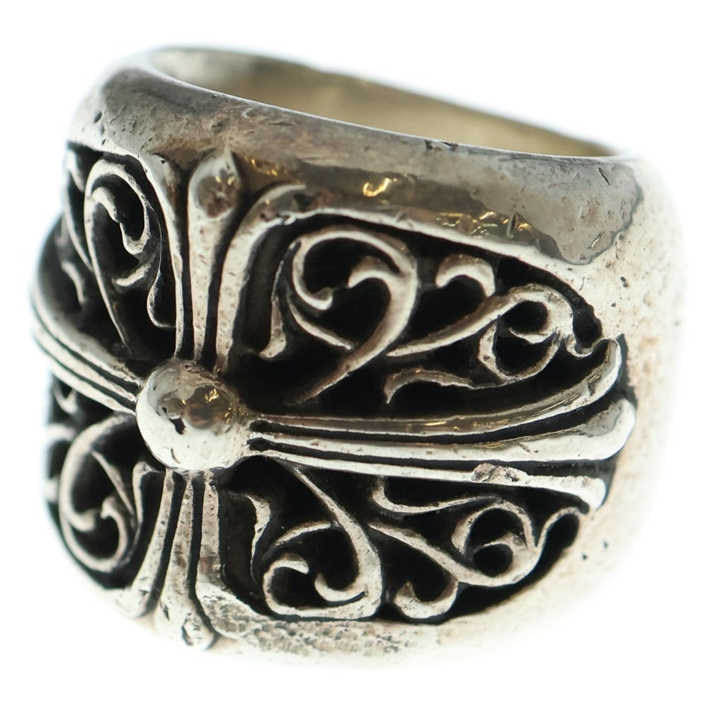 CHROME HEARTS(クロムハーツ) CLASSIC OVAL クラシックオーバルクロス リング シルバー BCA340