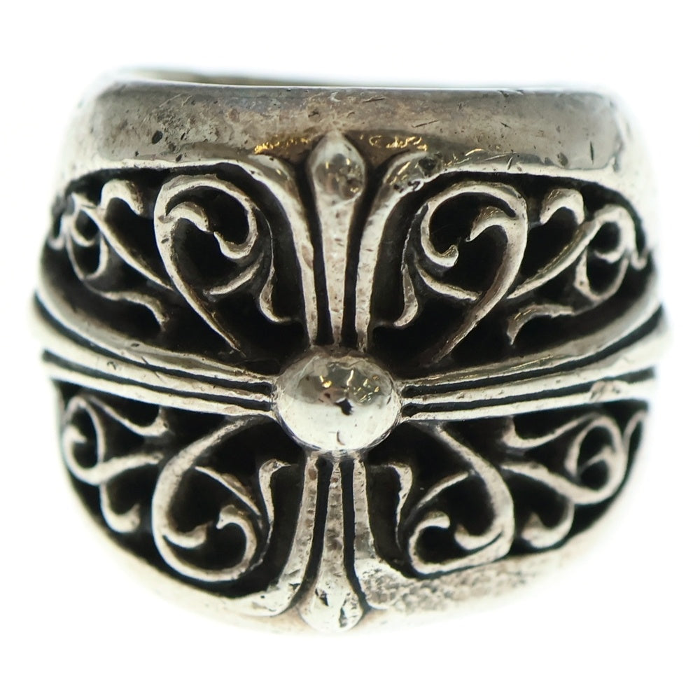 CHROME HEARTS(クロムハーツ) CLASSIC OVAL クラシックオーバルクロス リング シルバー BCA340