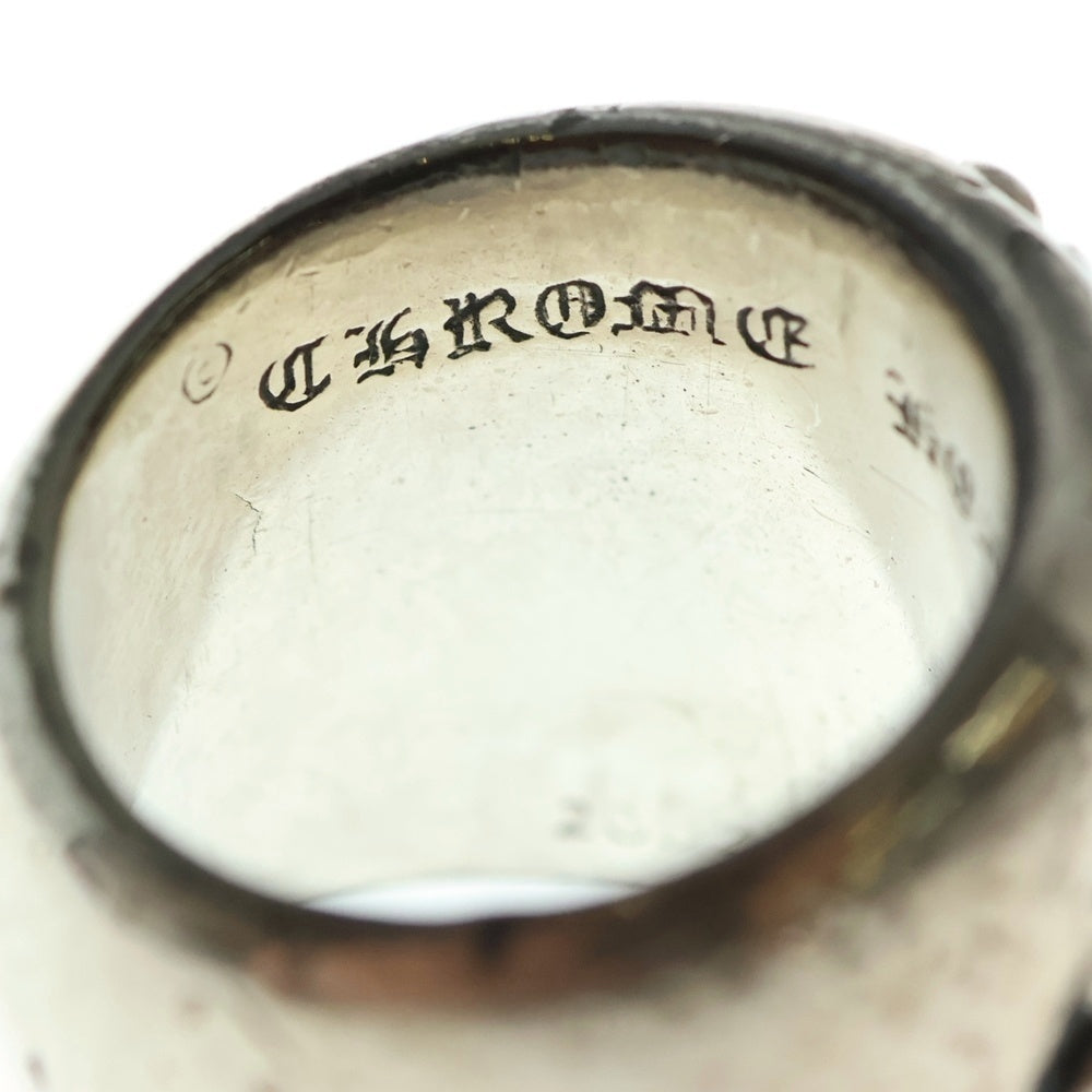 CHROME HEARTS(クロムハーツ) CLASSIC OVAL クラシックオーバルクロス リング シルバー BCA340