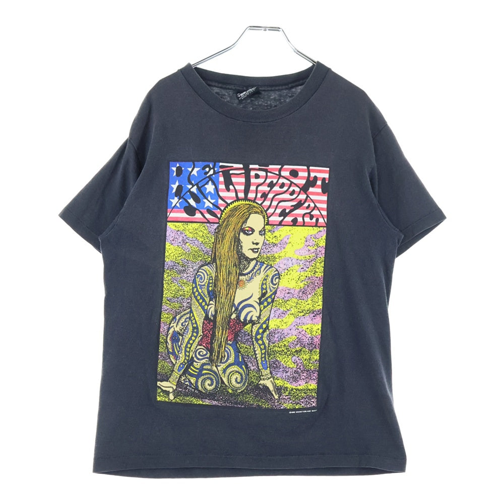 VINTAGE(ヴィンテージ) 90s RED HOT CHILI PEPPERS KOZIK レッドホットチリペッパーズ コジック 両面プリント 半袖Tシャツ カットソー グレー
