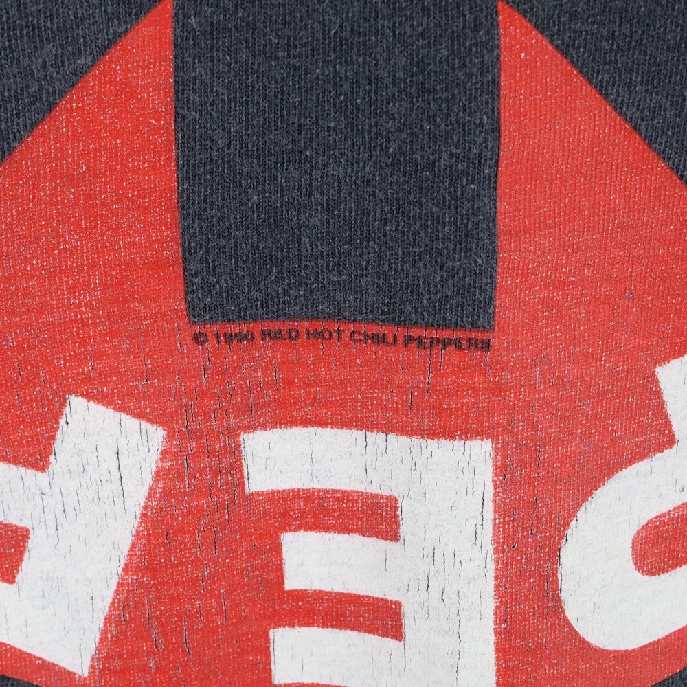 VINTAGE(ヴィンテージ) 90s RED HOT CHILI PEPPERS KOZIK レッドホットチリペッパーズ コジック 両面プリント 半袖Tシャツ カットソー グレー