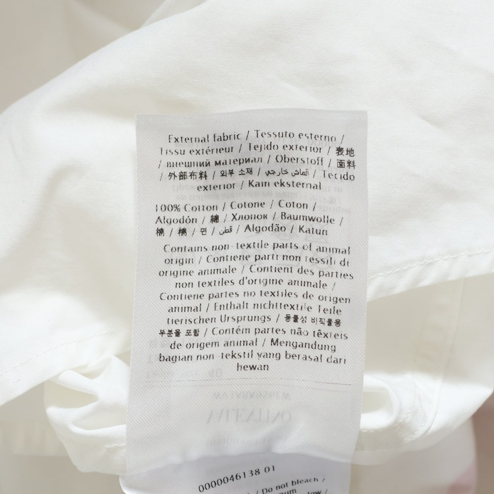 VALENTINO(ヴァレンティノ) バックロゴ プリント 長袖シャツ ホワイト WV3ABA956EW