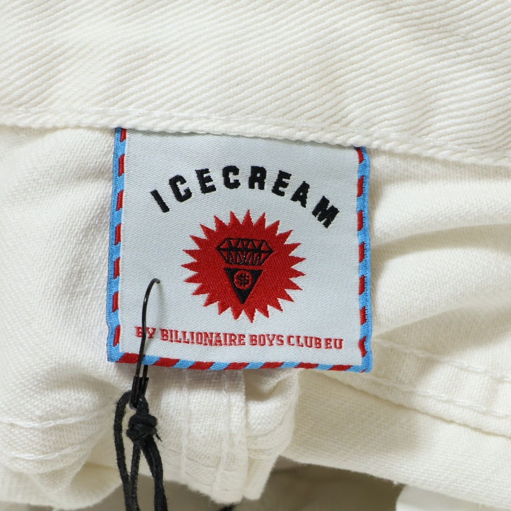 BILLIONAIRE BOYS CLUB(ビリオネアボーイズクラブ) ICE CREAM STRAIGHT JENAS アイスクリーム ストレート デニムパンツ ホワイト 1539355